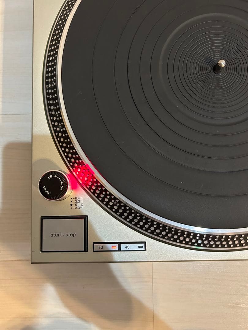 【美品】テクニクス ターンテーブル SL-1200MK5 シルバー