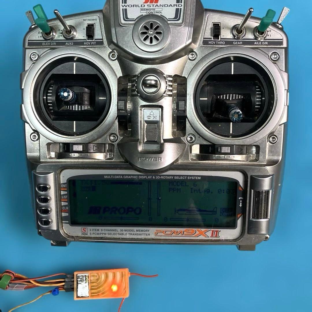 ラジコン JRプロポPCM 9X ORX 2.4Gモジュール & 受信器