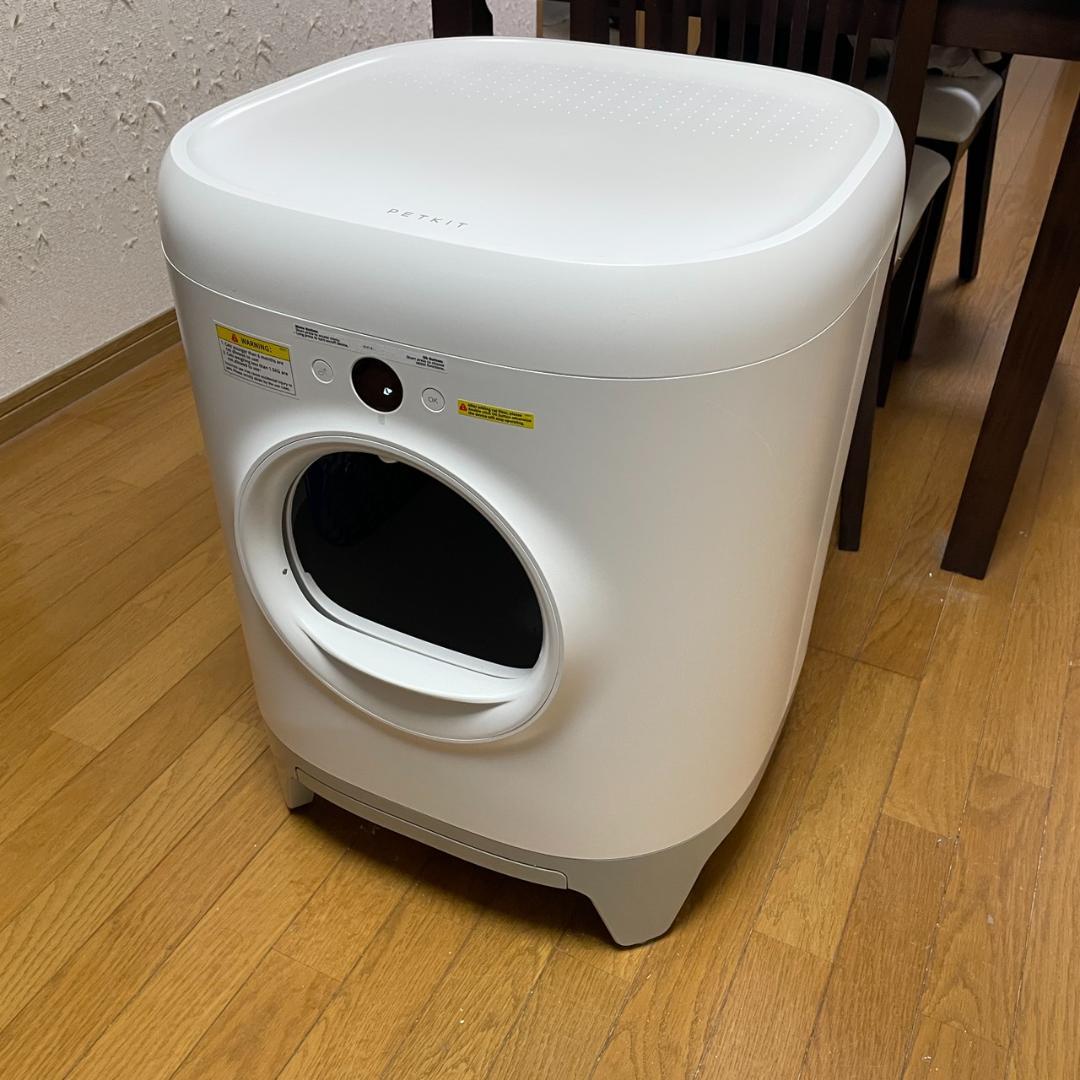 【ほぼ未使用】PETKIT 自動ネコトイレ 本体＋専用マット たのメル便配送