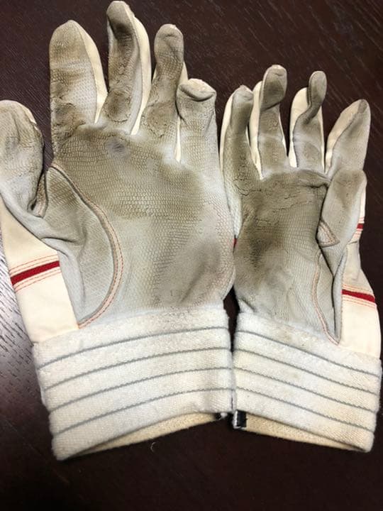 実使用 橋本到 バッティンググローブ 革手 巨人 楽天