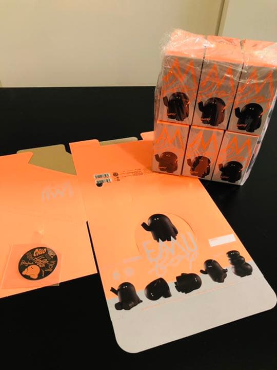 EMU 原画作品& EMU Sculpture& EMU boyフィギュアset