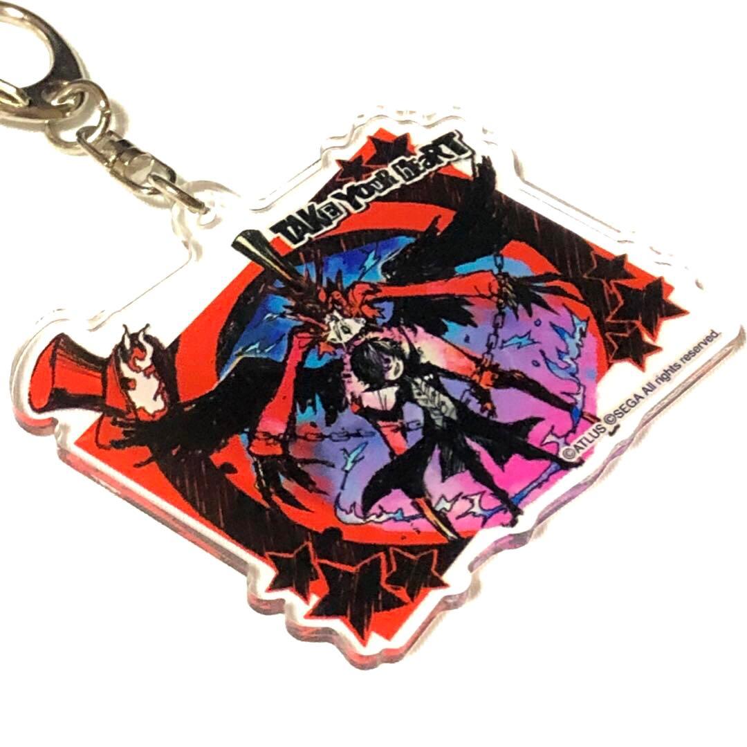 ペルソナ5 グラフアートデザイン アクリルキーホルダー　イベントシーン再現　希少