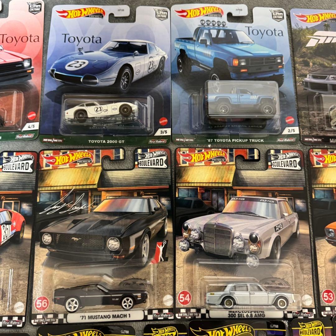 Hot Wheels ワイスピ　プールバード　20台　希少！黒ベンツ入り