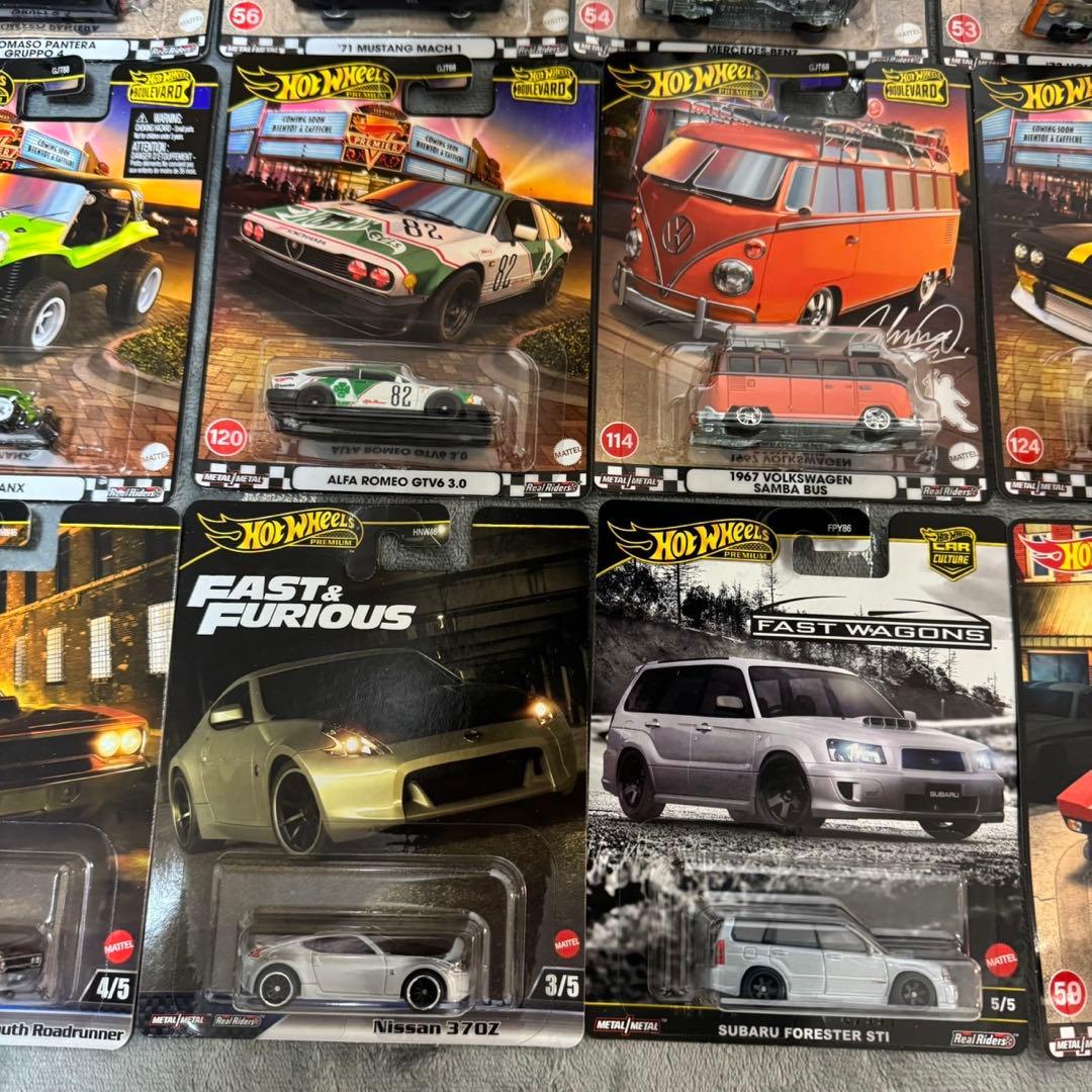 Hot Wheels ワイスピ　プールバード　20台　希少！黒ベンツ入り