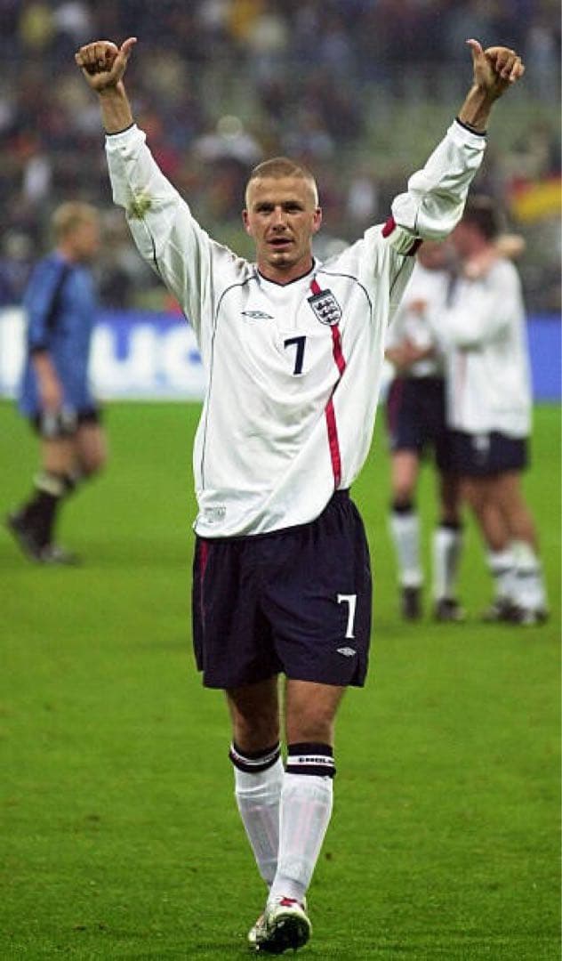 イングランド代表 2002W 長袖　サッカーユニフォーム