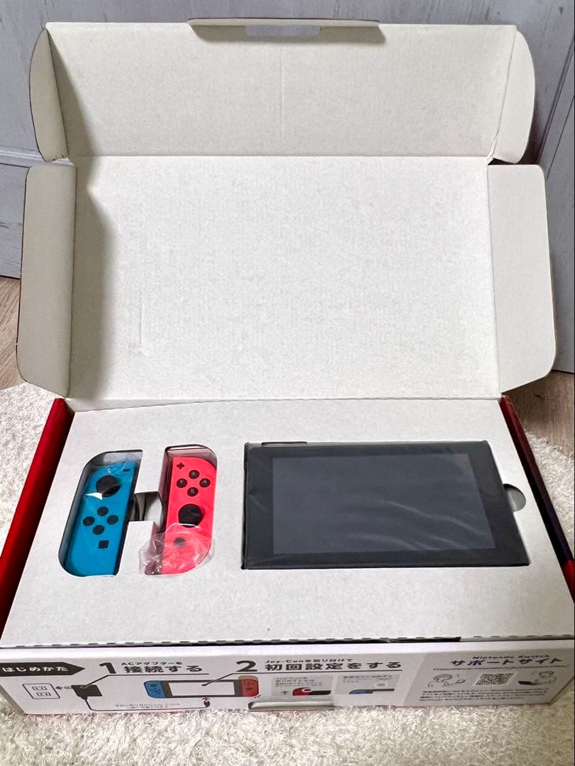 Nintendo Switch 本体 青/赤 ジョイコンセット