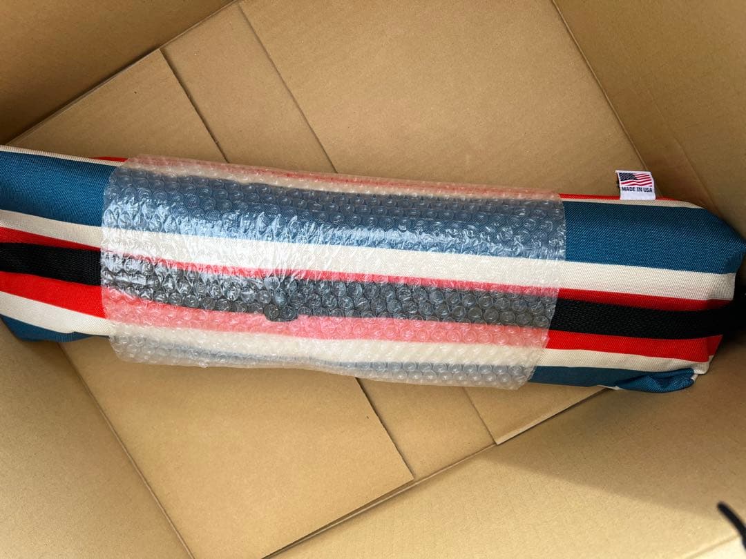 ネイタルデザイン カーミットチェア ウォールナット レトロストライプ