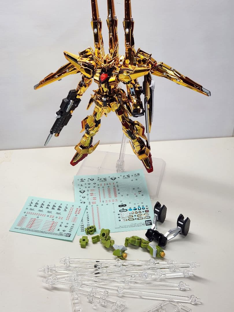 RG アカツキガンダム＆シラヌイパック / HG デスティニー&ゼウスシルエット
