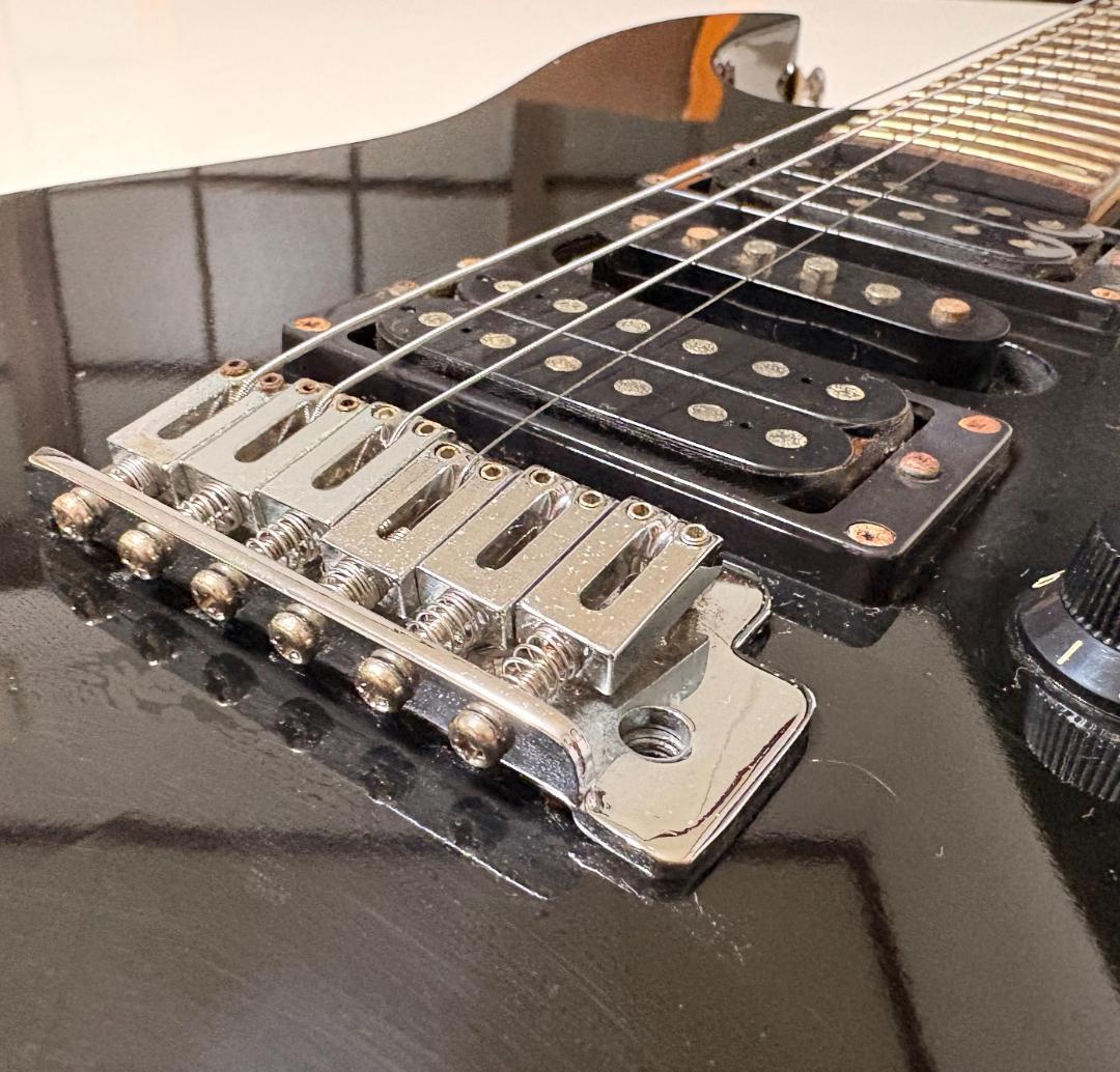 Y【ジャンク】難あり Ibanez エレキギター RG170BK アイバニーズS
