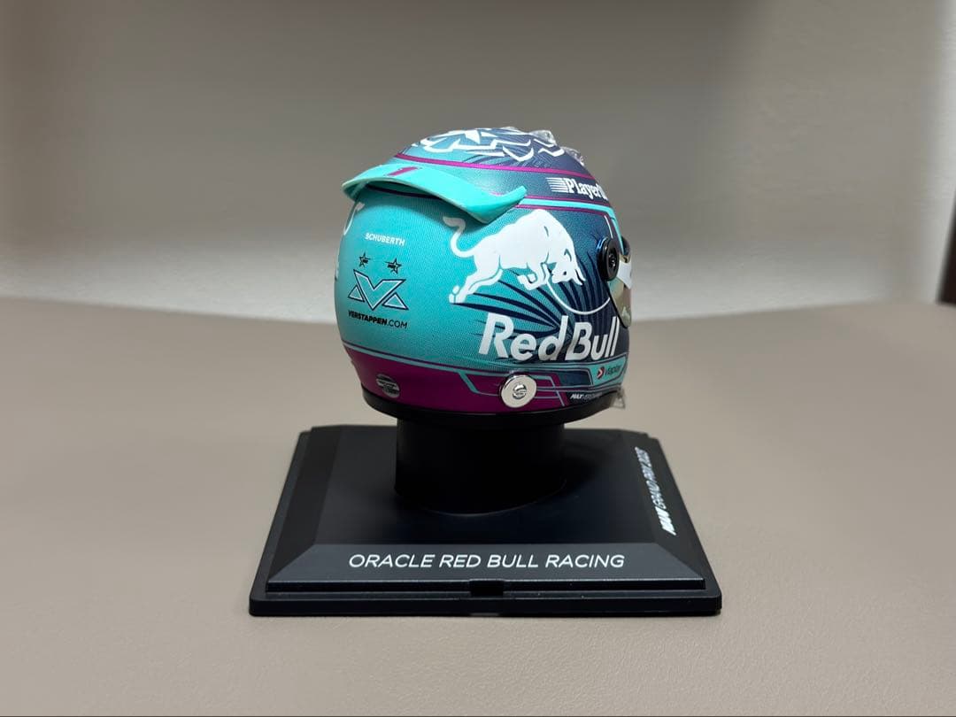 マックス・フェルスタッペン　2023 マイアミGP ヘルメット　1/4スケール