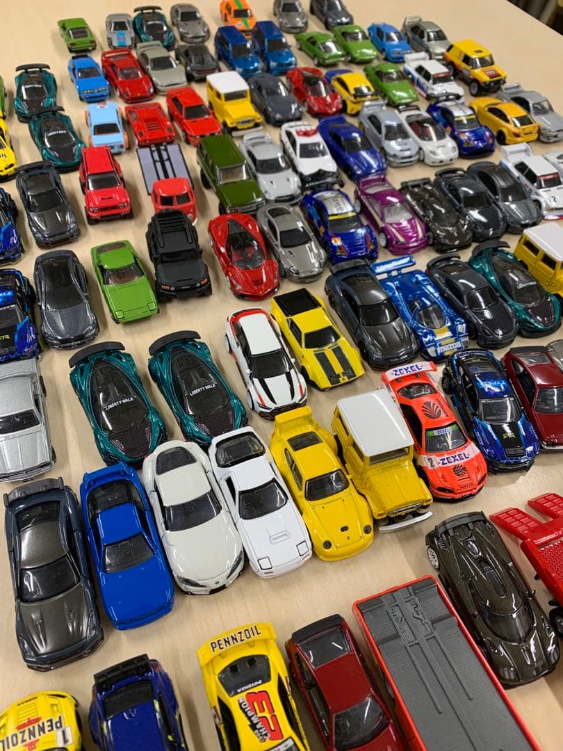 ミニカーセット トミカ　まとめ売り　98台 多色