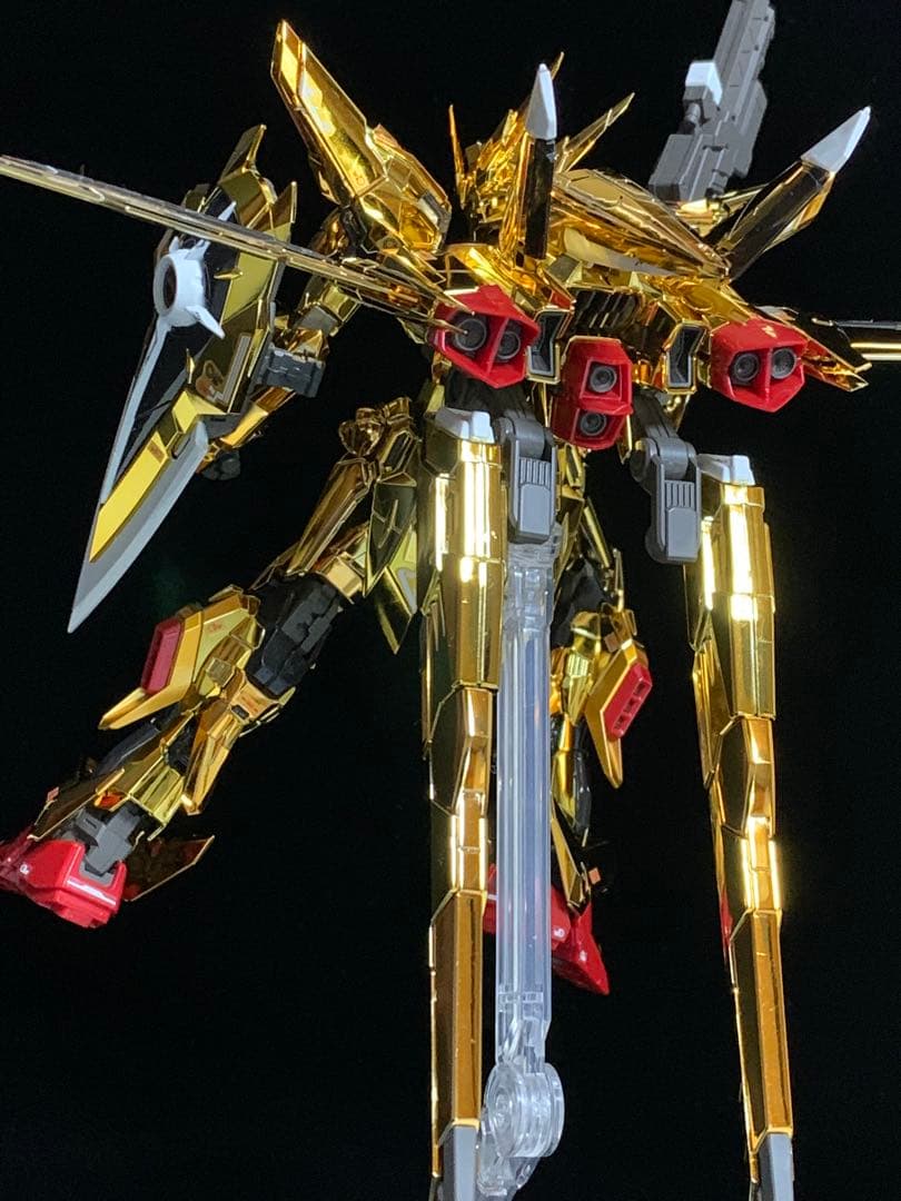 【一部塗装完成品】RG アカツキガンダム(オオワシ装備)