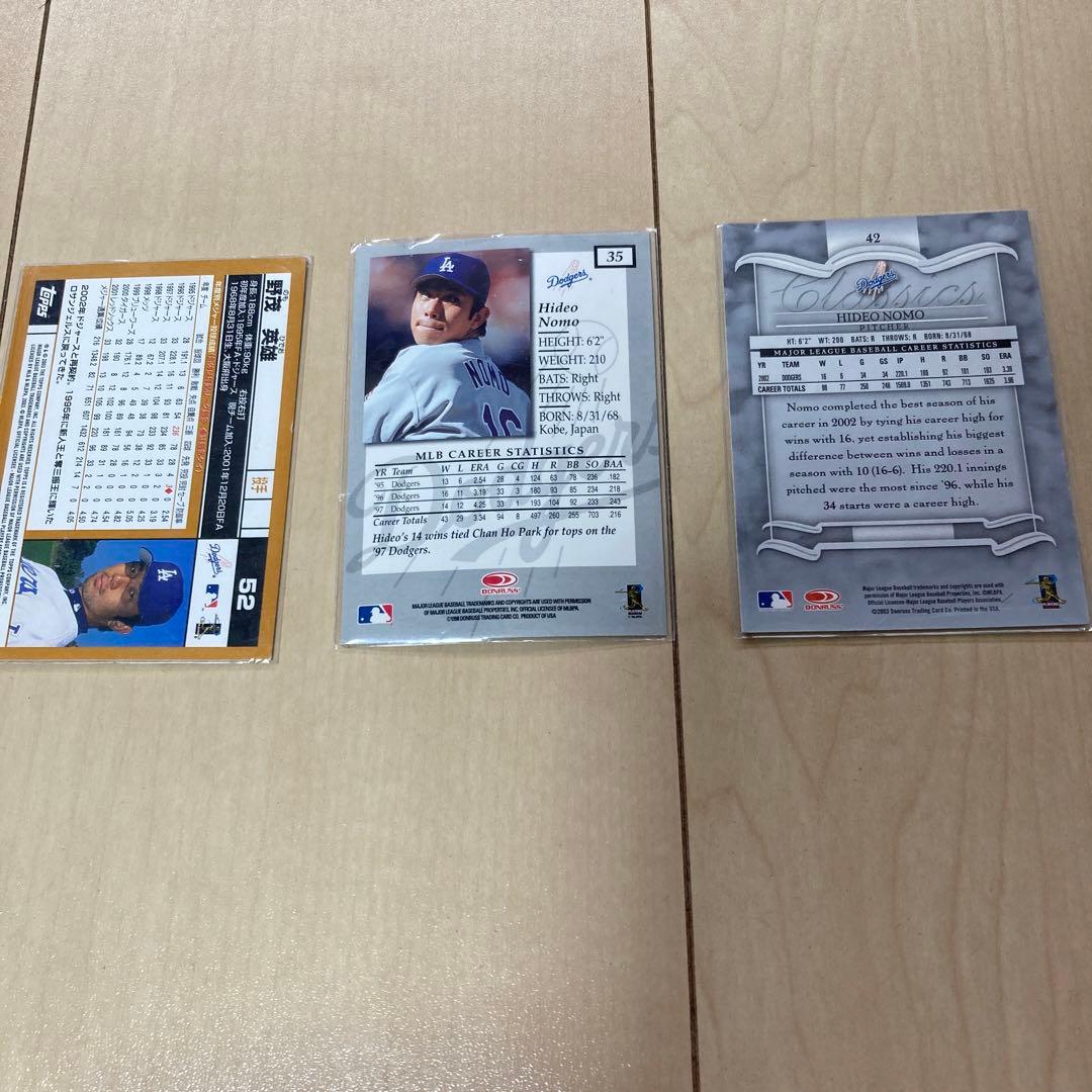 激レアドジャース！超レジェンド野茂英雄メジャー先駆者プレミアカード