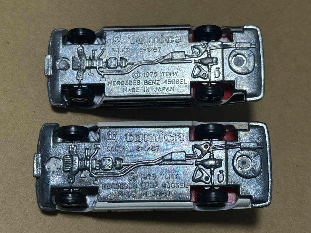 日本製 トミカ メルセデス ベンツ パトロールカー 2台セット 高島屋