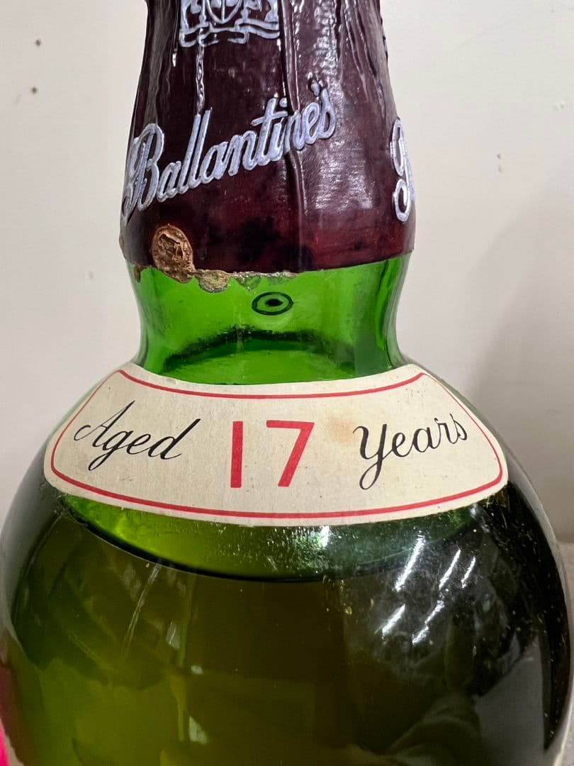J16★未開栓 BALLANTINE バランタイン 17年 赤青紋章
