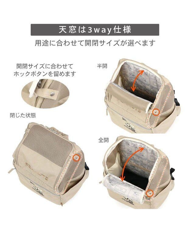 新品　SNOOPY 2WAYキャリーバッグ・リュック
