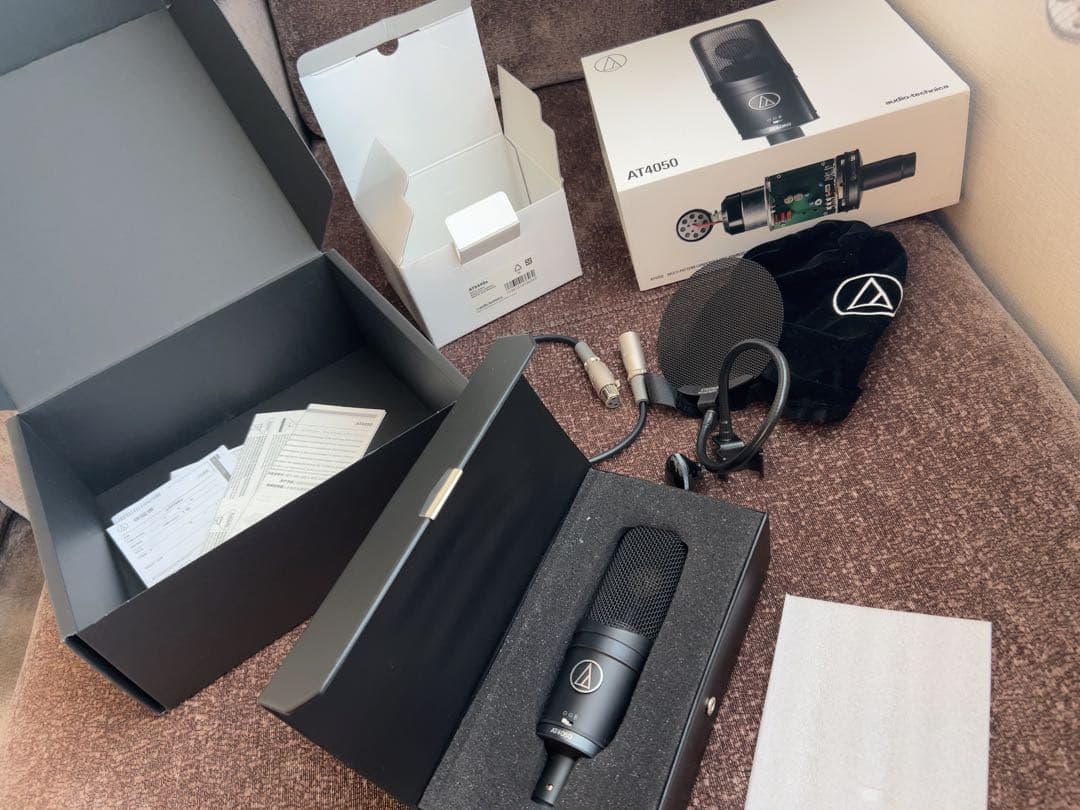 Audio-Technica AT4050 マイク➕AT8700J マイクアーム