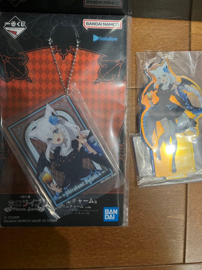 k*2様 一番くじ　ホロライブ　白上フブキ賞　白上フブキ　フィギュア　アクリルボ