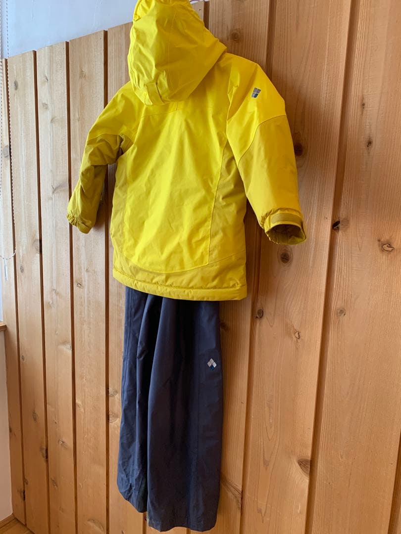 montbell スノーウェアkids 120size ジャケット＋パンツセット