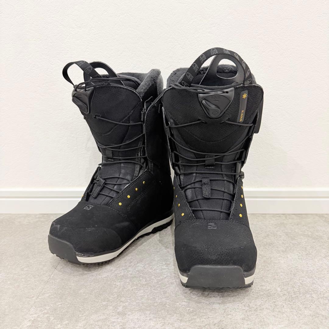 SALOMON KIANA スノーボード ブーツ 22.5cm ブラック