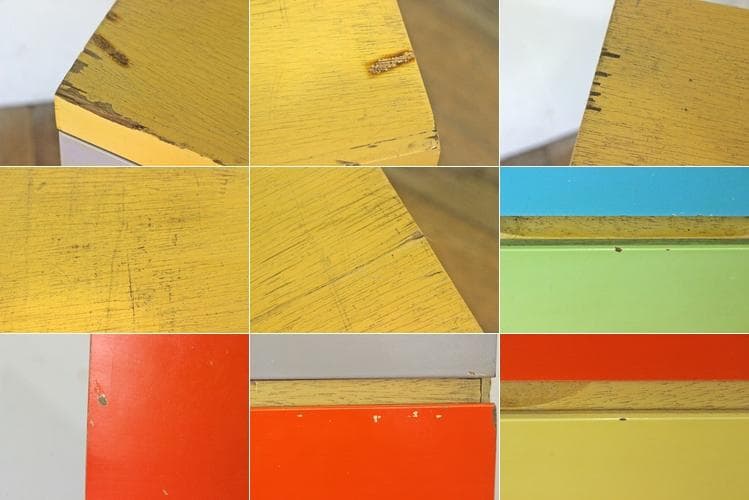 レトロ ベビーチェスト 箪笥 タンス 衣料 収納 引き出し 抽斗 5杯 木製 A