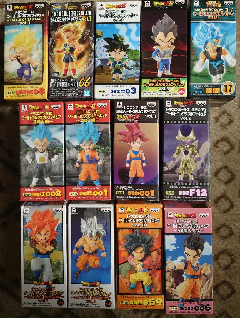 ドラゴンボール ワールドコレクタブルフィギュア 13体セット まとめ売り