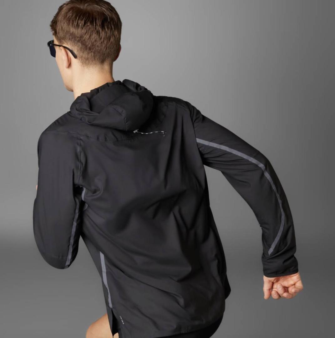 Lサイズ 新品 adidas ADIZERO ランニング ジャケット 撥水