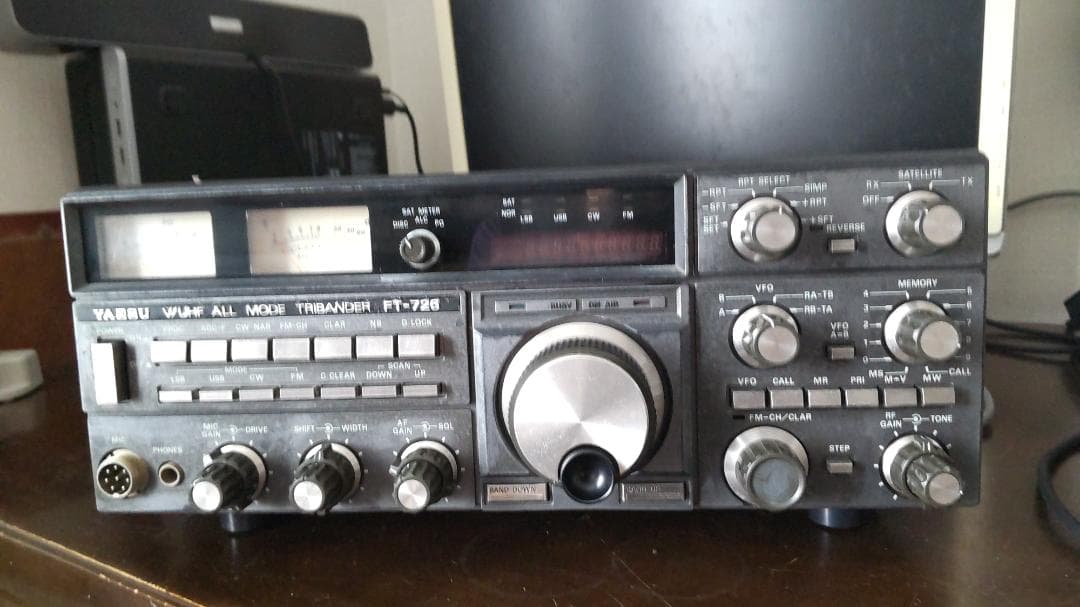 ヤエス　144/430MHz帯 オールモード機　FT-726 10W（現状渡し）