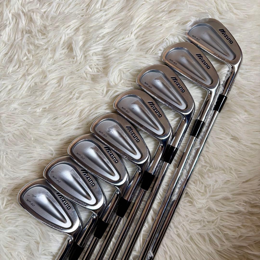 Mizuno ミズノ　MP-60　アイアンセット　8本　Flex:S