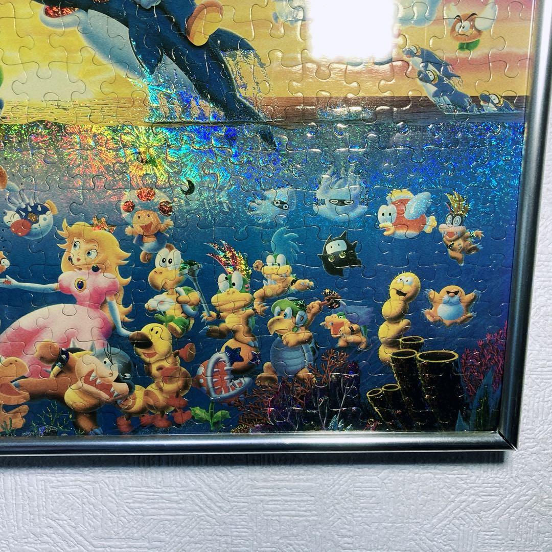 スーパーマリオワールド　マリオアドベンチャー　南の島　ジグゾーパズル完成品