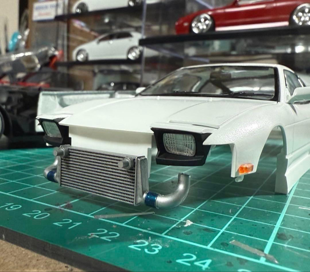 アオシマ URAS 180SX NOS仕様 WORKホイール 深リム