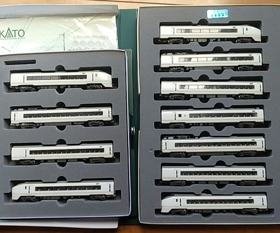 КATO651系スーパーひたち11両セット【ジャンク品】室内灯・ライトLED化