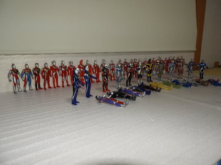 ウルトラマンソフビ50体