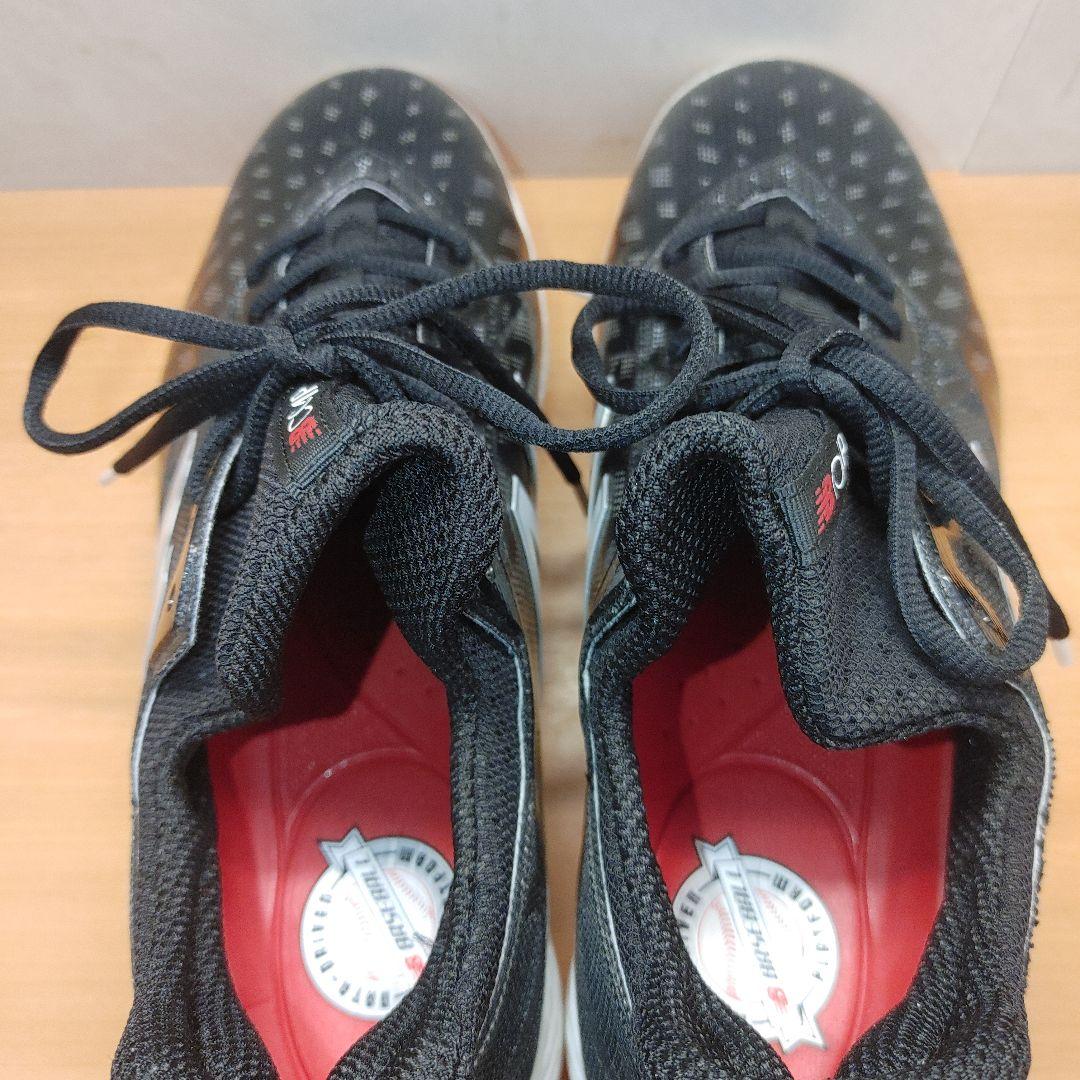 ニューバランス　野球　スパイク 26.5センチ　ポイント　ブラック