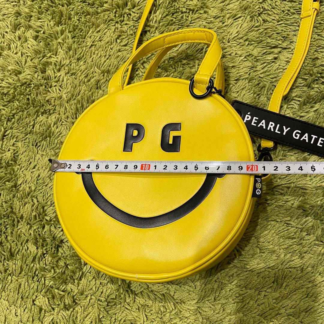パーリーゲイツ PEARLYGATES ショルダーバッグ ニコちゃん イエロー