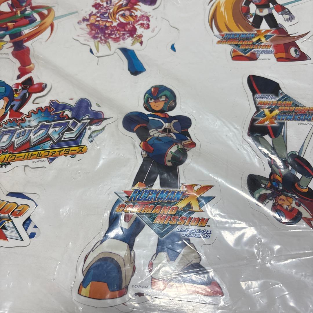 s*h様 ロックマン　エグゼ　x パワーバトル店頭　販促　ポップ　非売品　 カッ