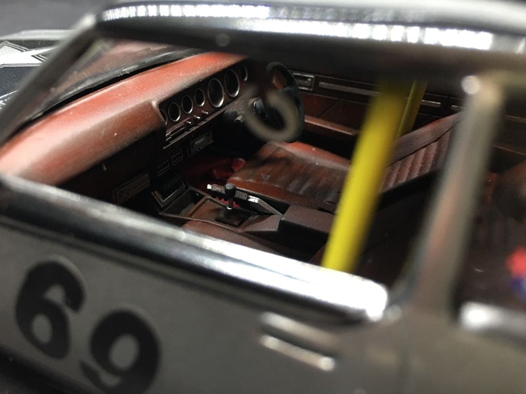 旧車プラモデル完成品コスモAPアオシマ