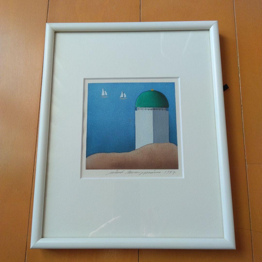 ヴィーヴィ・ケンパイネン 水彩画 1997年　灯台