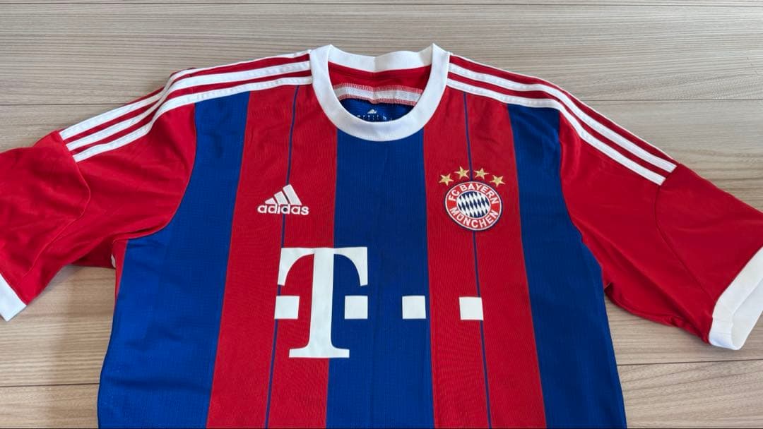 バイエルンミュンヘン 2014/15 ユニフォーム　ホーム（赤×青）adidas