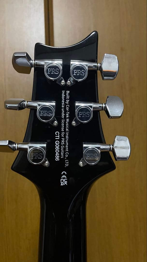 ギター PRS SE CUSTOM24 blue matteo