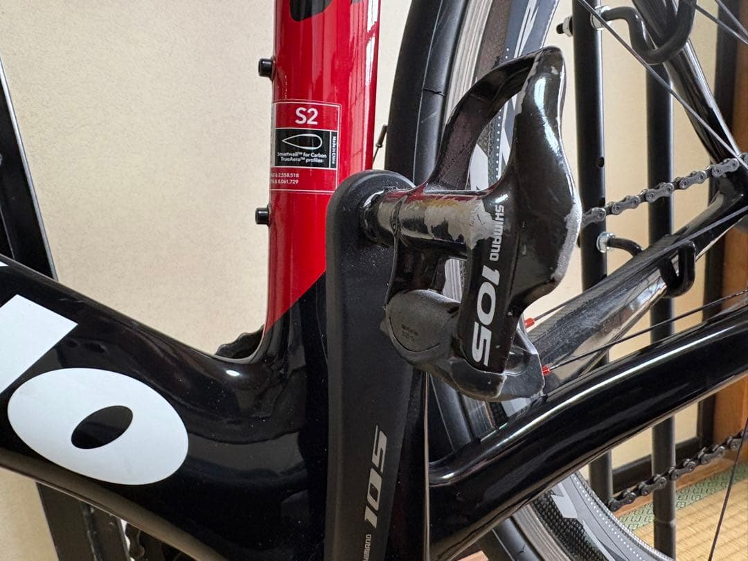 Cervelo S2 ロードバイク レッド/ブラック