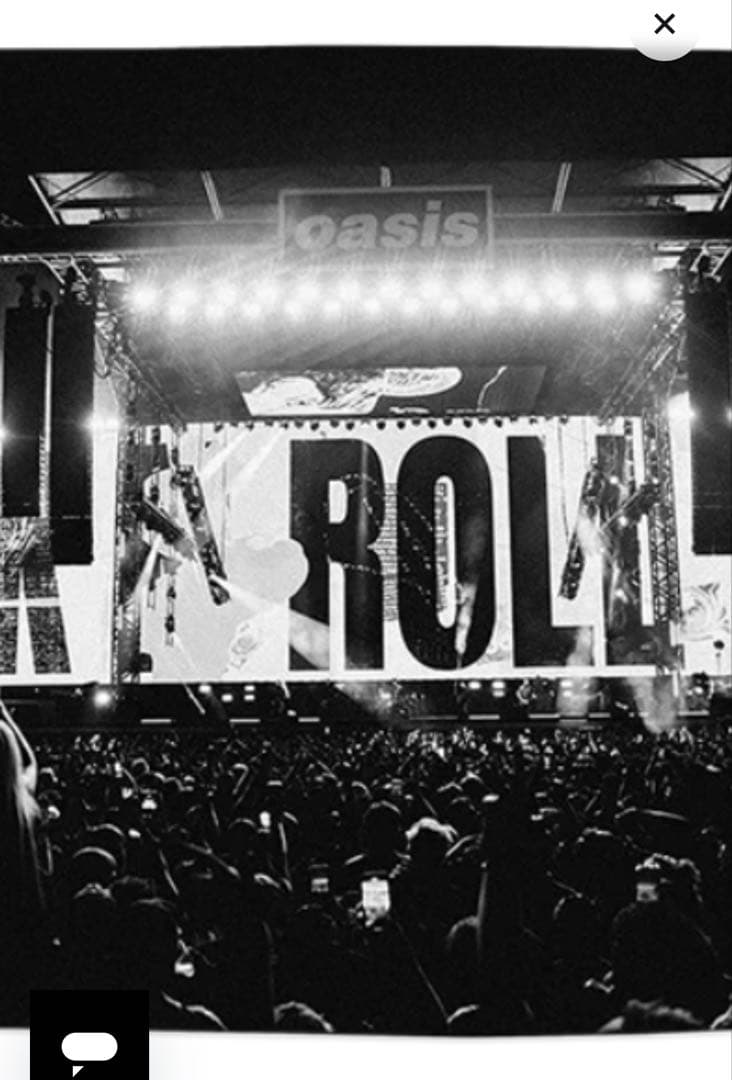 Oasis Live '25 ファブリックポスター フラッグ ショッパー付