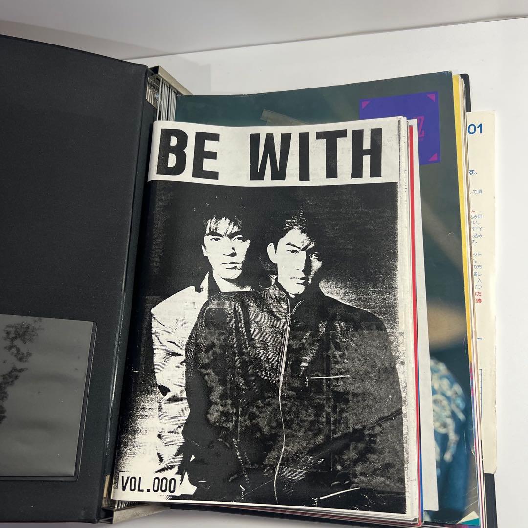 【超希少】　B'z 会報 be with! VOL.001 松本孝弘 稲葉浩志