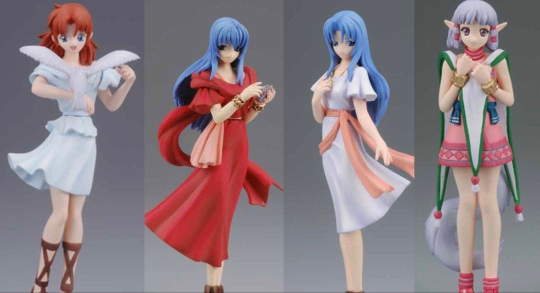 【新品】イース フィギュアコレクション ヒロイン4人+おまけ(アドル)　YS