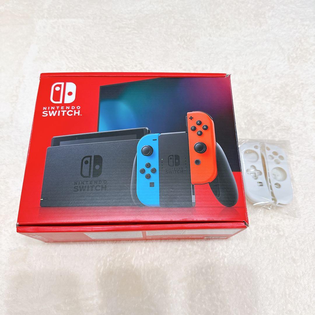 Nintendo Switch 未使用品　リモコンカバー付　本体　任天堂