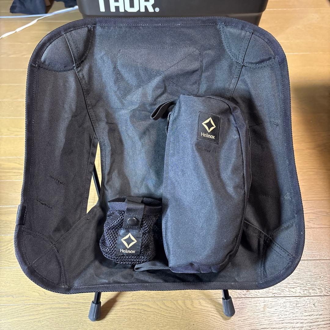 ヘリノックス　タクティカルチェアミニ　ブラック