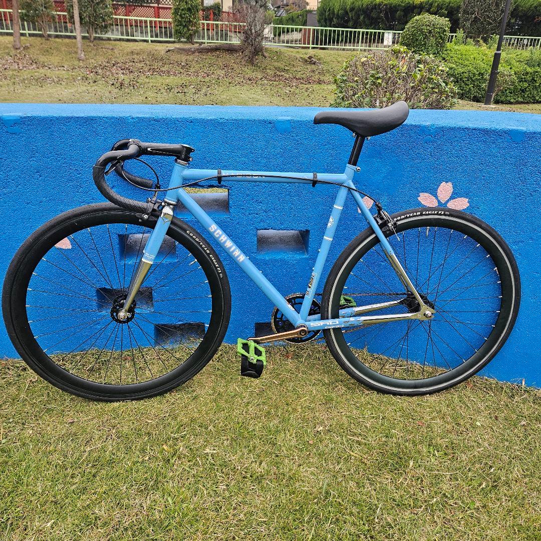 schwinn シュウィン マディソン ピスト　フリー　シングル　メッキ