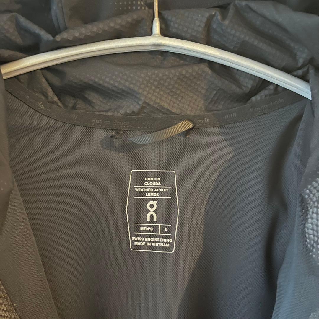 ウォーキング・ランニングウェア On Weather Jacket Lumos 1 W Black