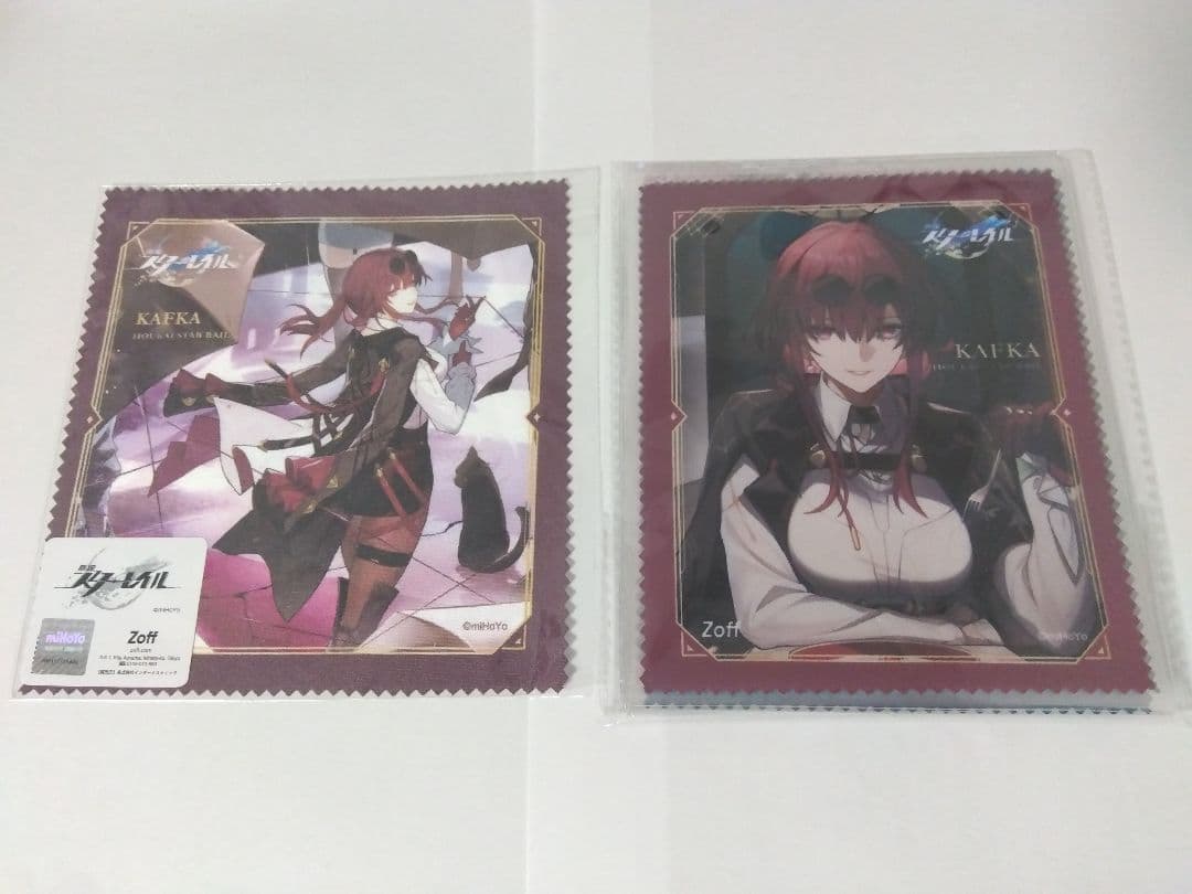 崩壊スターレイル × Zoff カフカモデルメガネ + メガネ拭き 11点セット