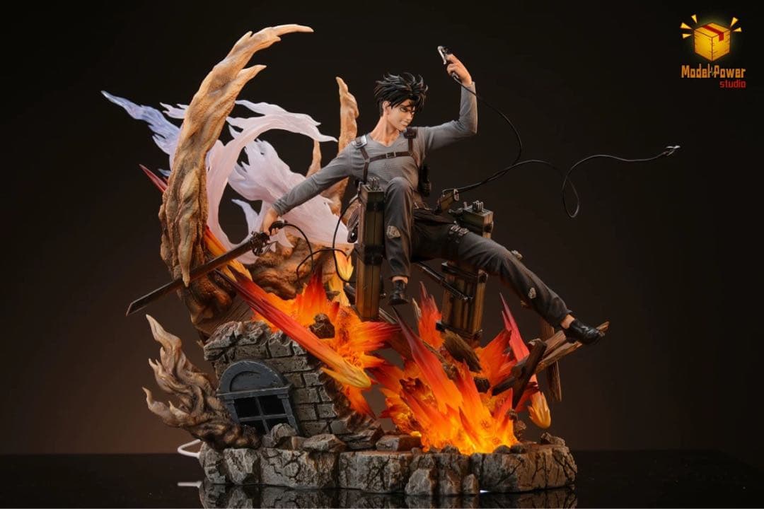 進撃の巨人　リヴァイ・アッカーマン　ガレージキッド　フィギュア　完成品